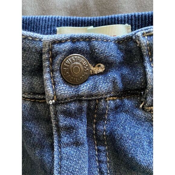 Levi's Baby Denim Jogger Jeans Blue 3-6 Months Unisex - Picture 2 of 6